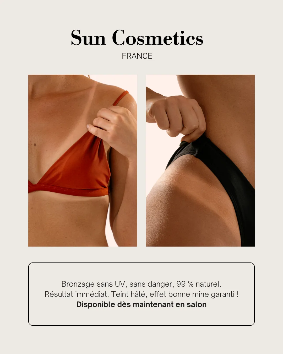 Application de bande de cire sur l’avant-bras