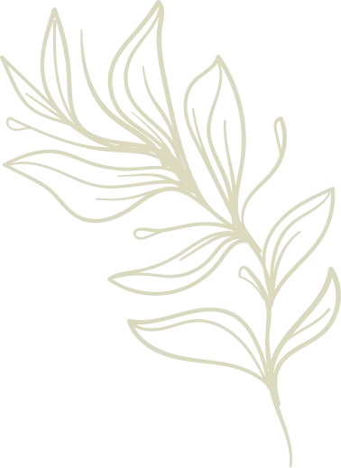 Fond à feuilles stylisées beige